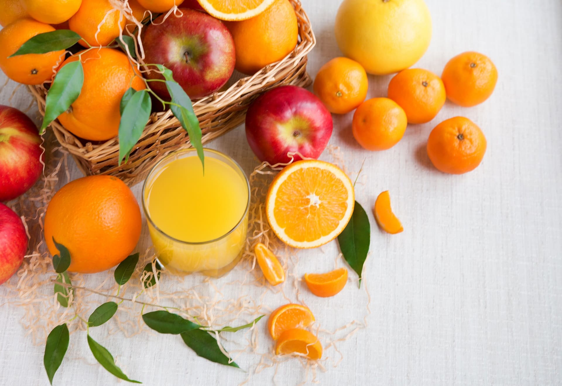 Orangen, Äpfel & mehr Vitamin C haltige Nahrungsmittel